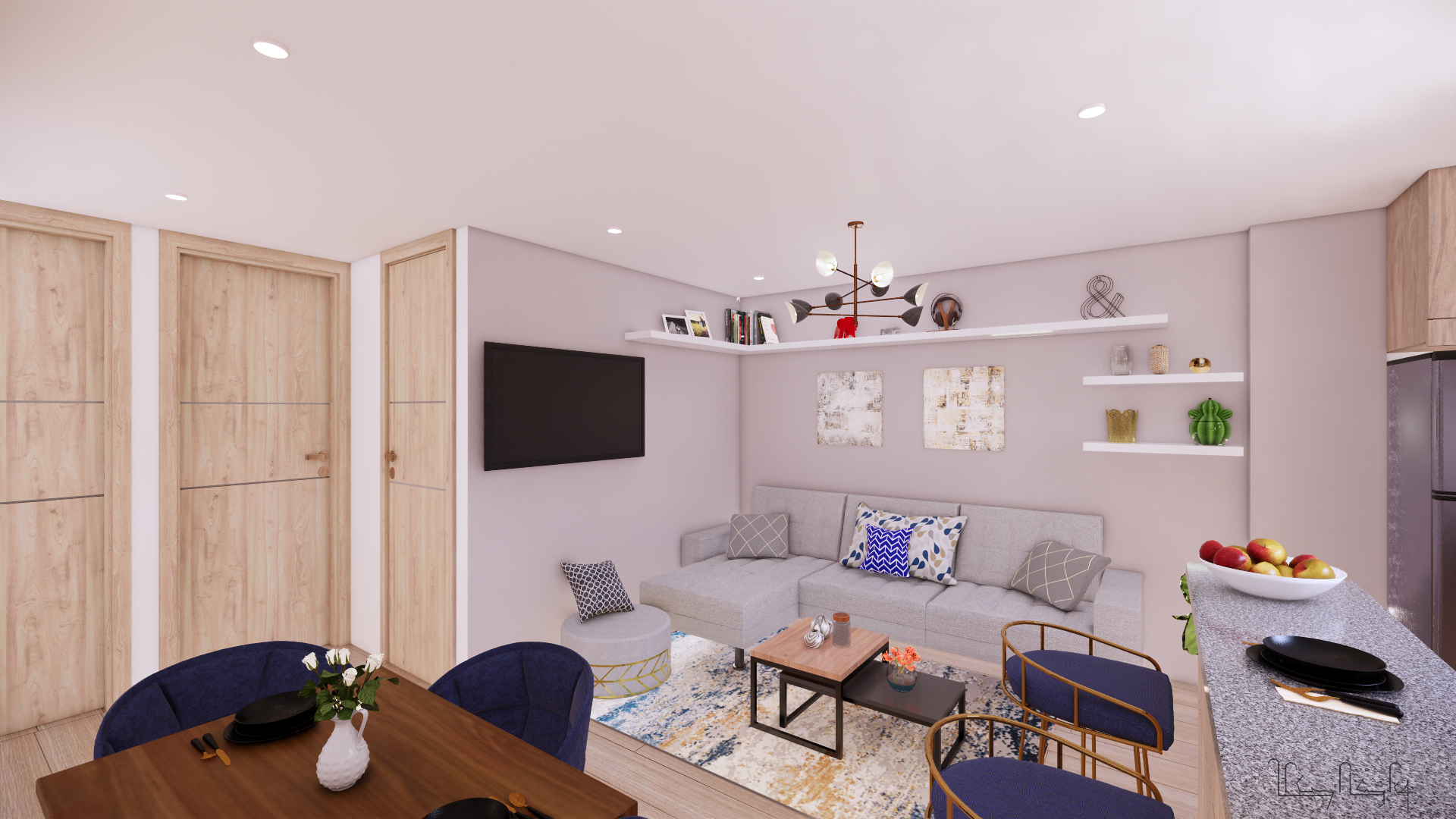 Elegant Apartment / Interior Design-1