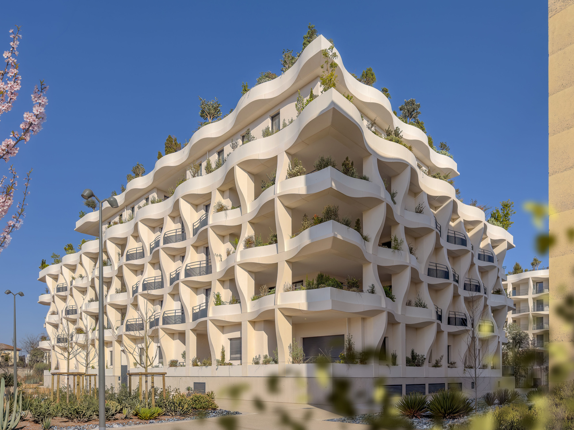 秘密花园生物气候外壳丨法国蒙彼利埃丨Vincent Callebaut Architectures-40