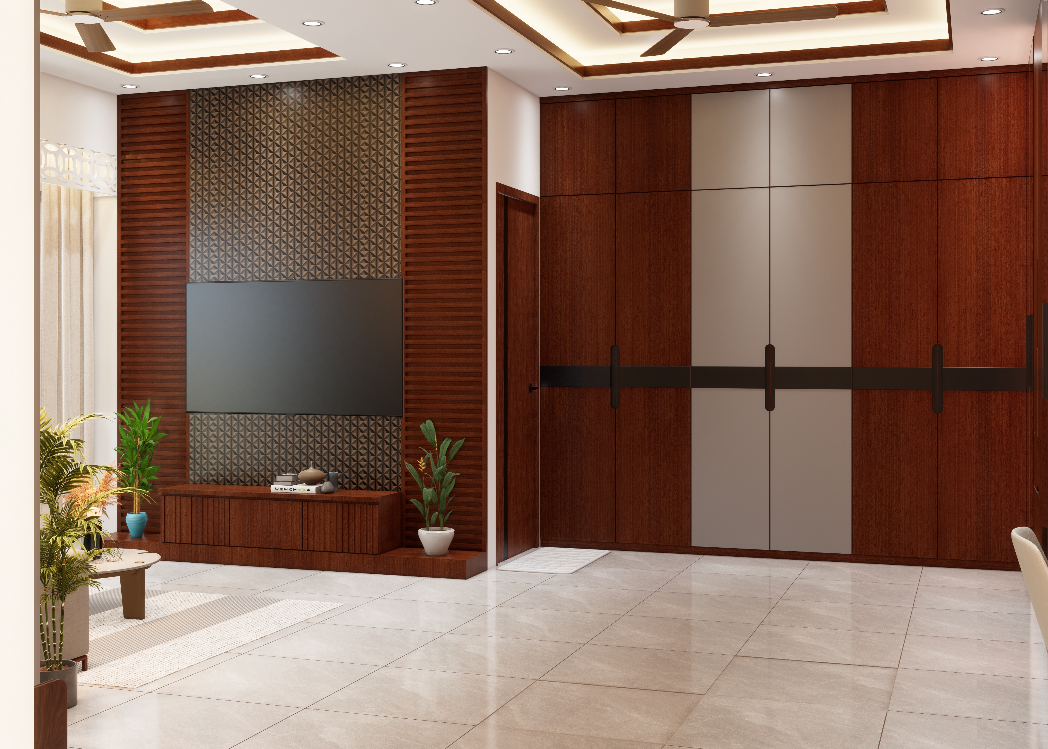 主卧及主卧房设计项目丨Jr.Architect Md.Faruk-7