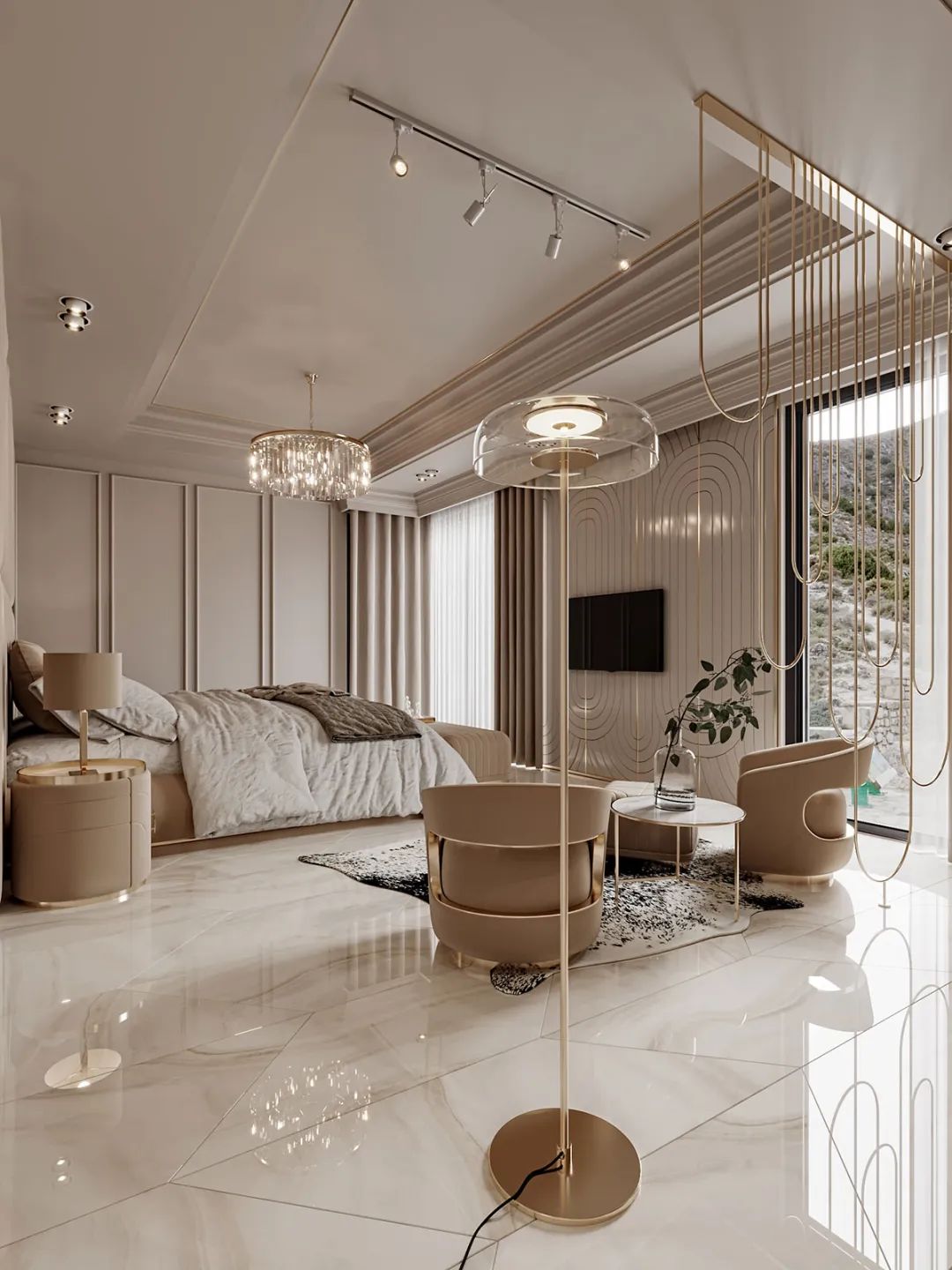 别墅豪宅 室内设计丨阿曼丨ZEBRANO,Buro One-64