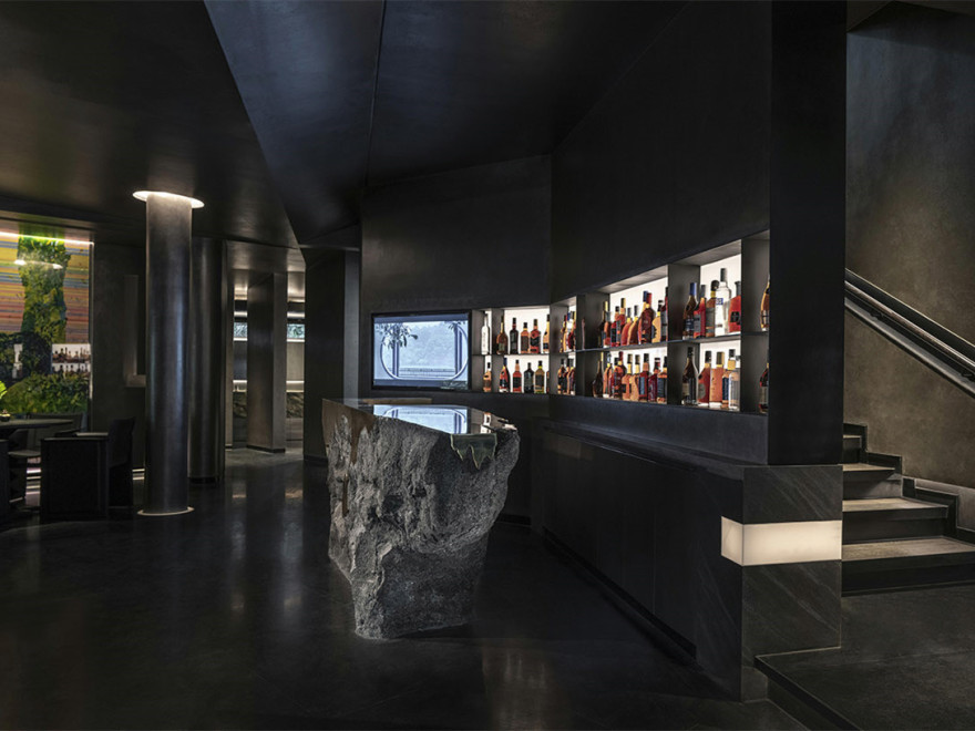 杭州秘·静–遇湖湾餐厅丨中国杭州丨慢珊瑚设计-3