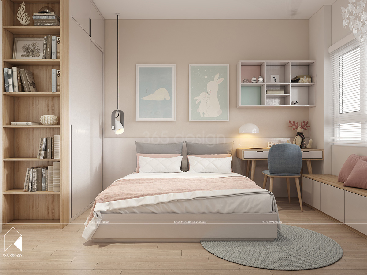 现代斯堪的纳维亚家居室内及儿童房设计-23