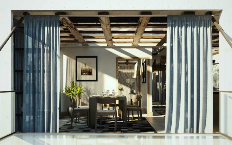 “Mountain House”家庭小屋丨哥伦比亚丨伊朗建筑师兼室内设计师Milad Eshtiyaghi-12