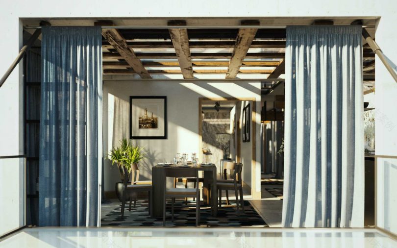 “Mountain House”家庭小屋丨哥伦比亚丨伊朗建筑师兼室内设计师Milad Eshtiyaghi-12