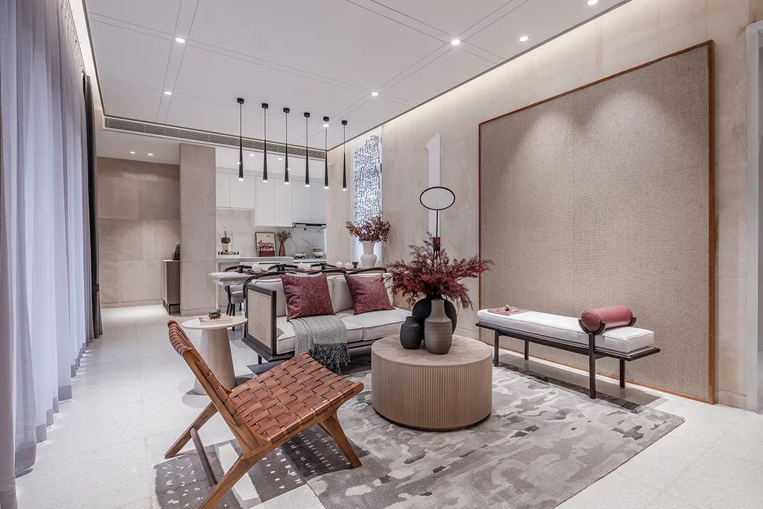 新中式美学，鸥鹏书院样板房-22