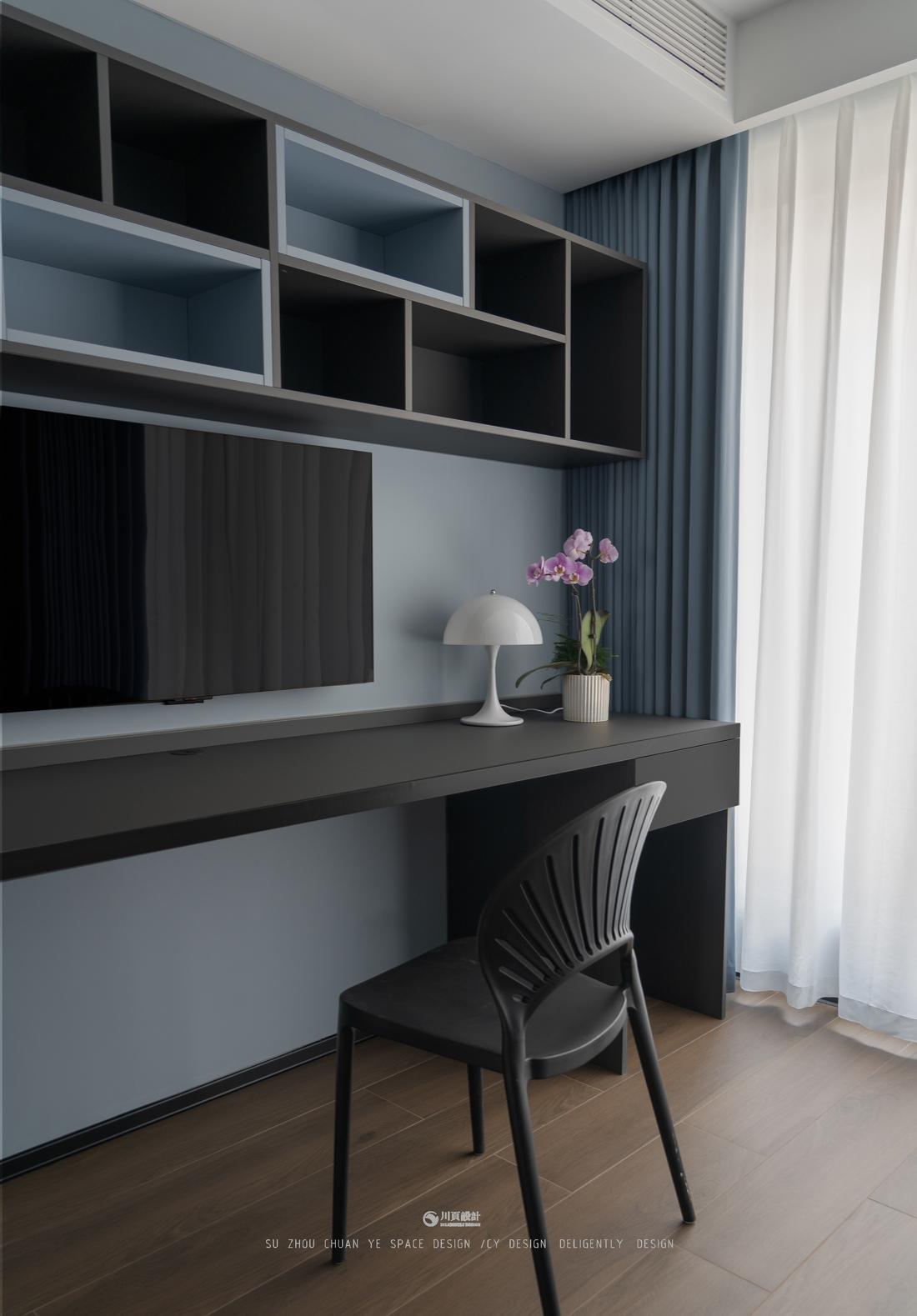 暗黑系精装房 · 现代简约的优雅与神秘-58