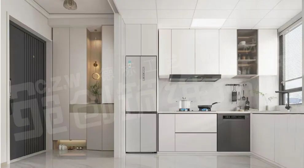 燕京航城|97㎡三居现代简约风案例-37