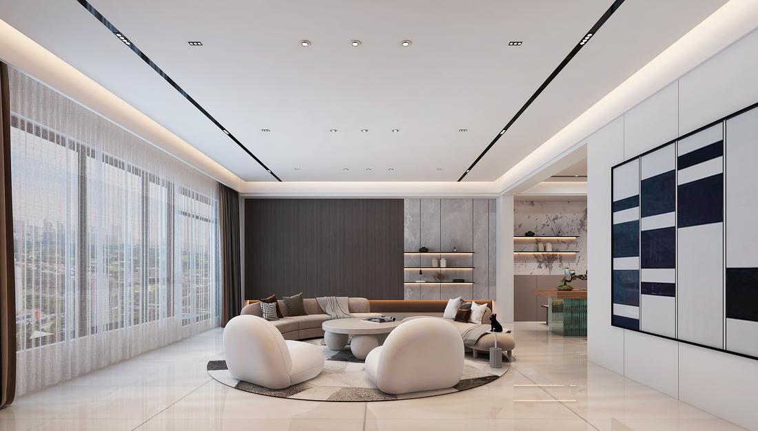 亚泰山语湖 · 简约质朴高雅住宅设计-9