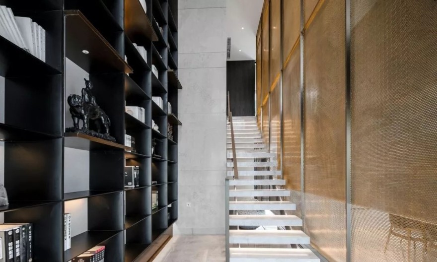 以山水墨画为灵感源头,武汉华侨城原岸样板间 吴滨-33