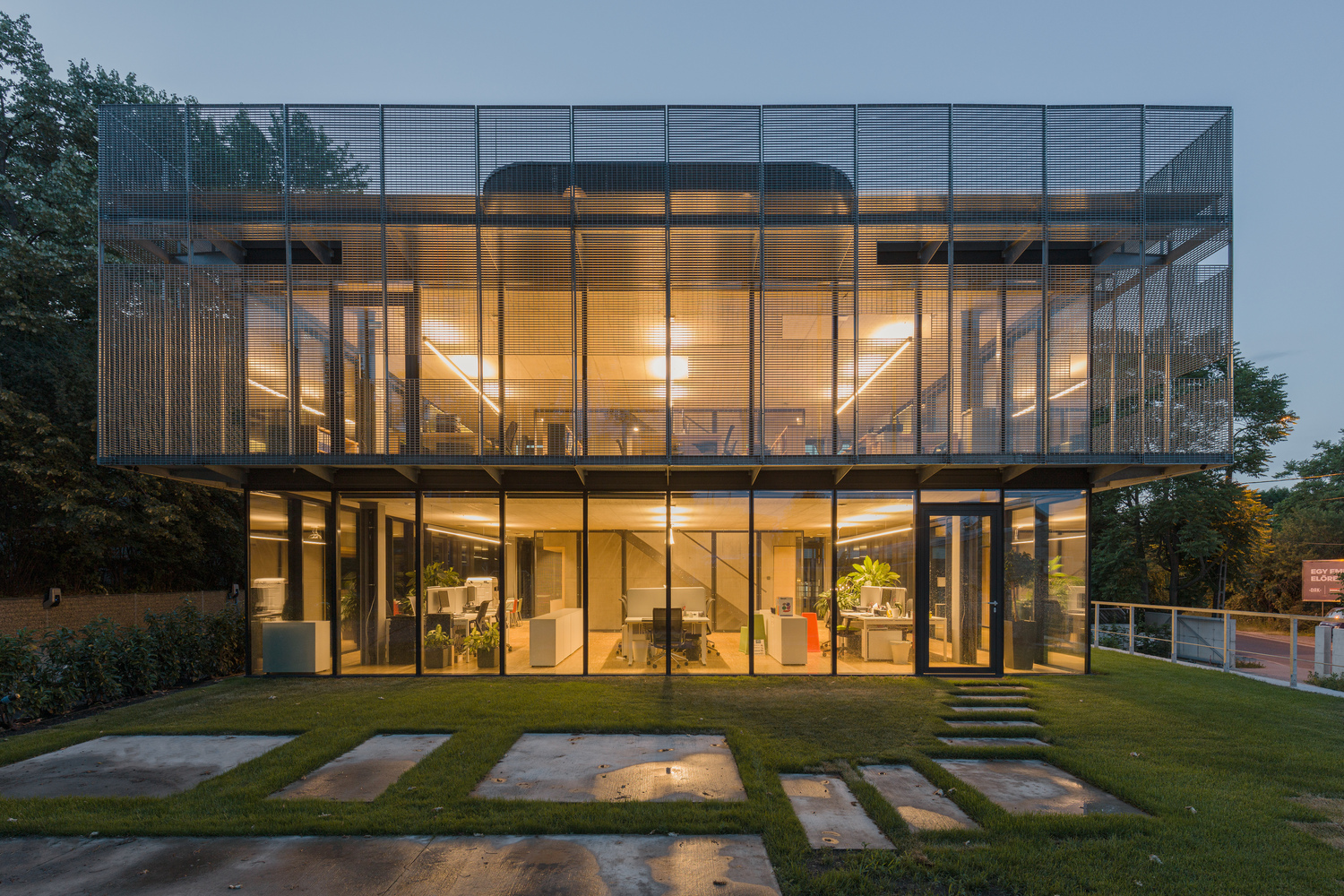 匈牙利 GeoConcept 总部丨匈牙利布达佩斯丨Térhálózat-12