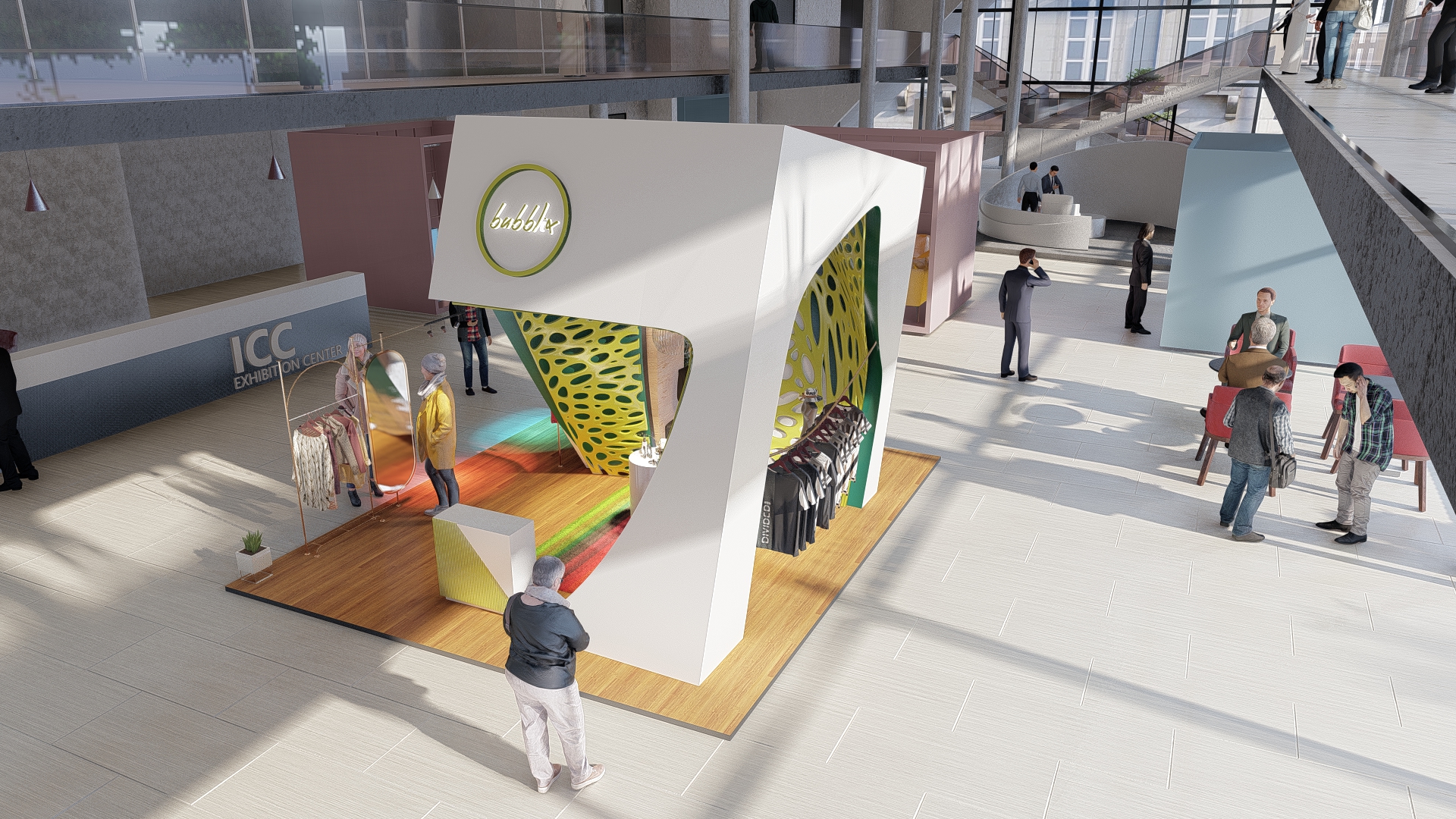 bubblix trade booth-3