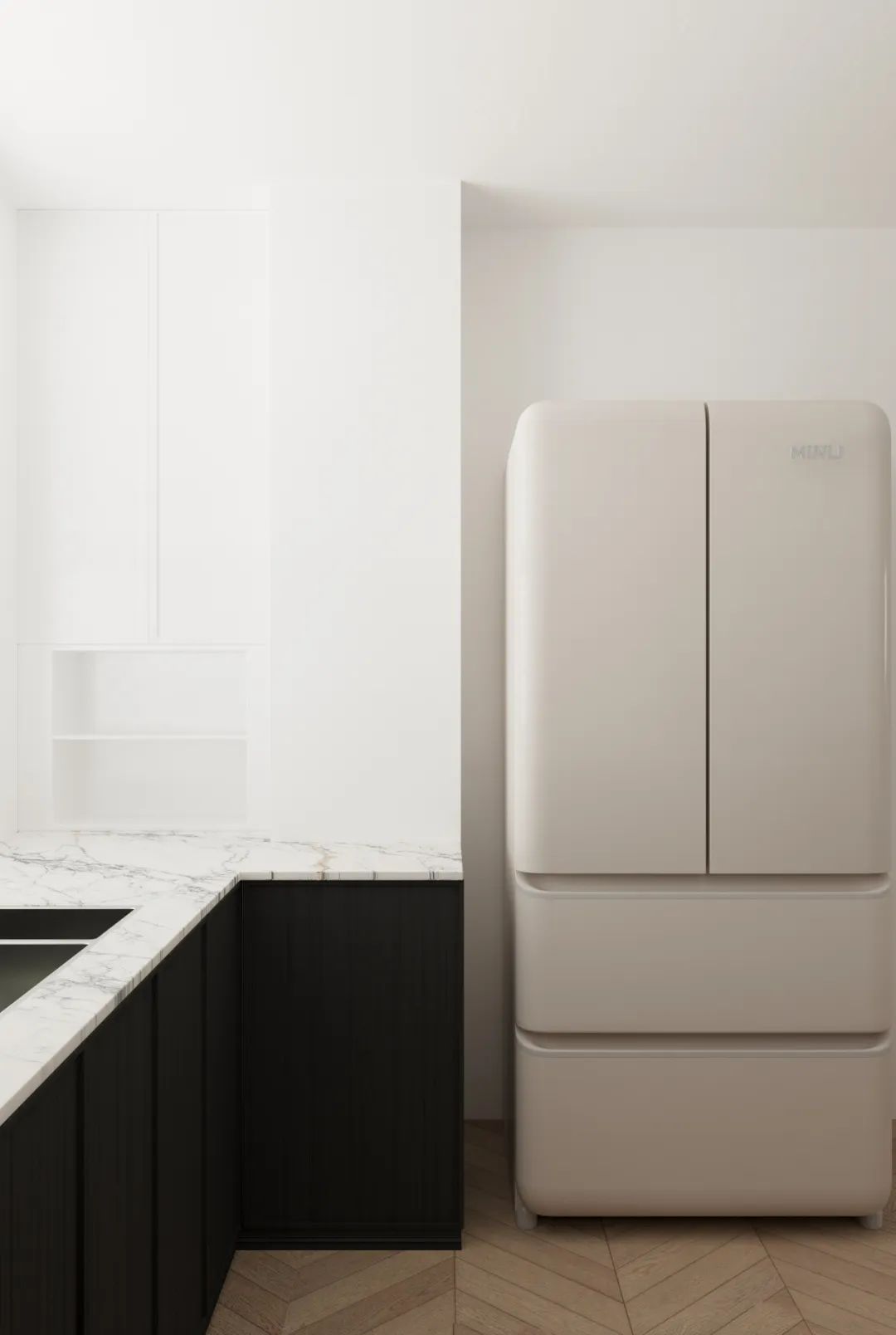 《埃维昂》法式浪漫空间设计丨中国北京丨弥尔设计 MIR STUDIO-31