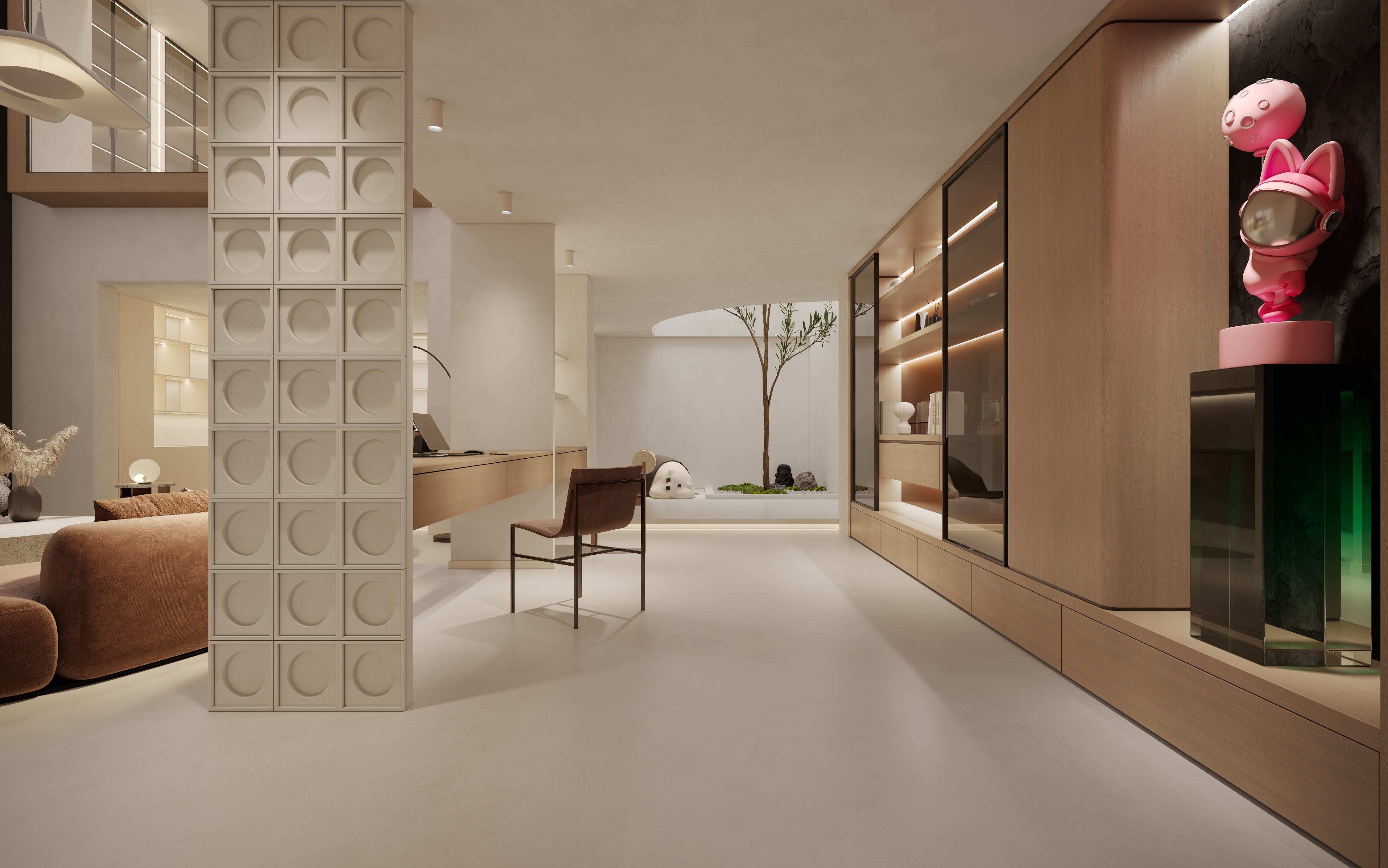 挑空别墅地下室-5