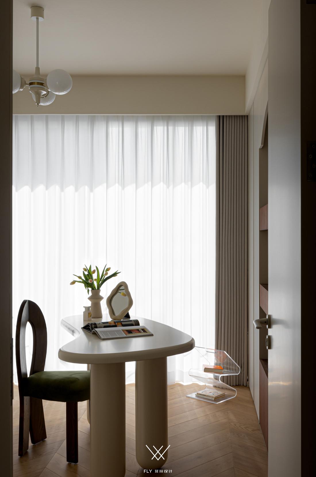 奶油风 LDK 一体化设计-33