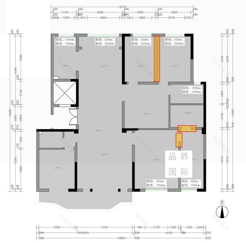 品界设计正弘瓴 A1 户型研发,定义城市顶豪新奢主义-76