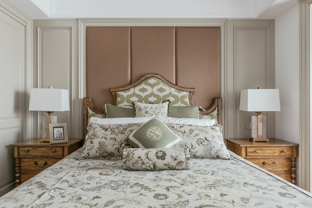 合肥蓝调别墅,美式简美风格的温馨三世同堂之家-50