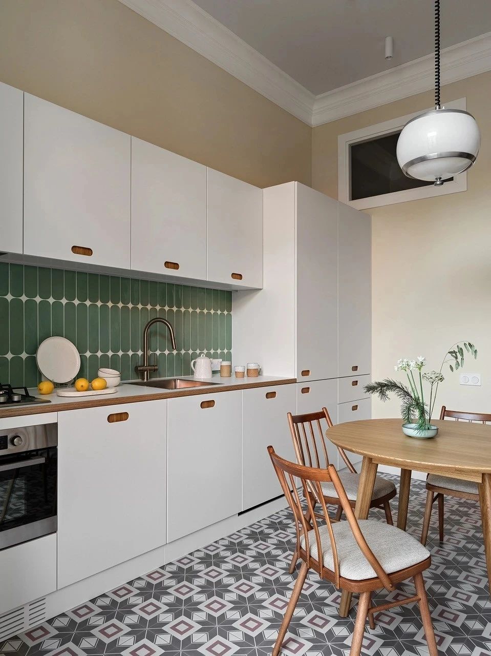 女孩的 68㎡复古优雅公寓设计-20