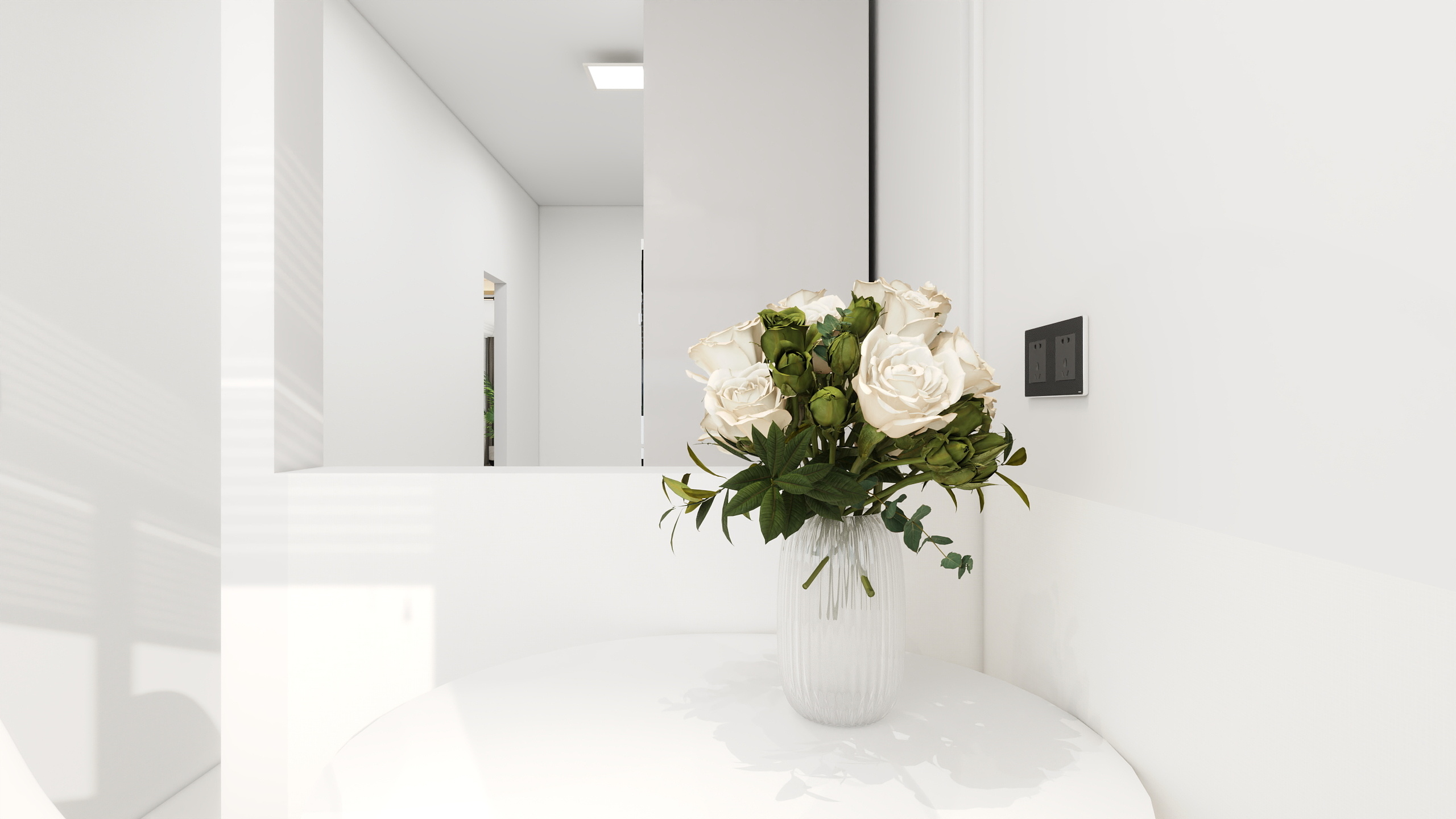 奶油风 119m²3 室 1 厨 1 卫室内设计-4