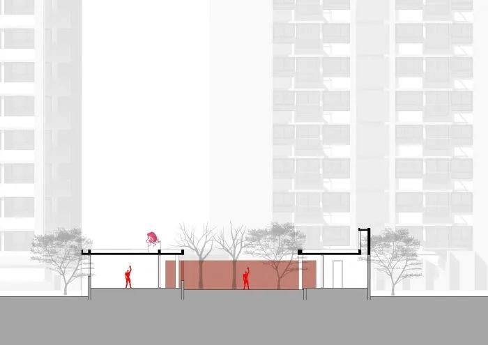 印度多层空间绿色办公室-58