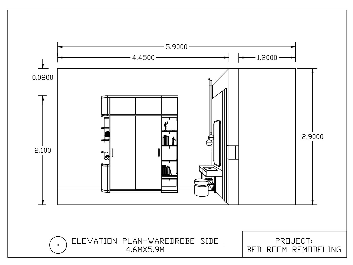 2D Details Drawings and 3D Interior Rendering-11