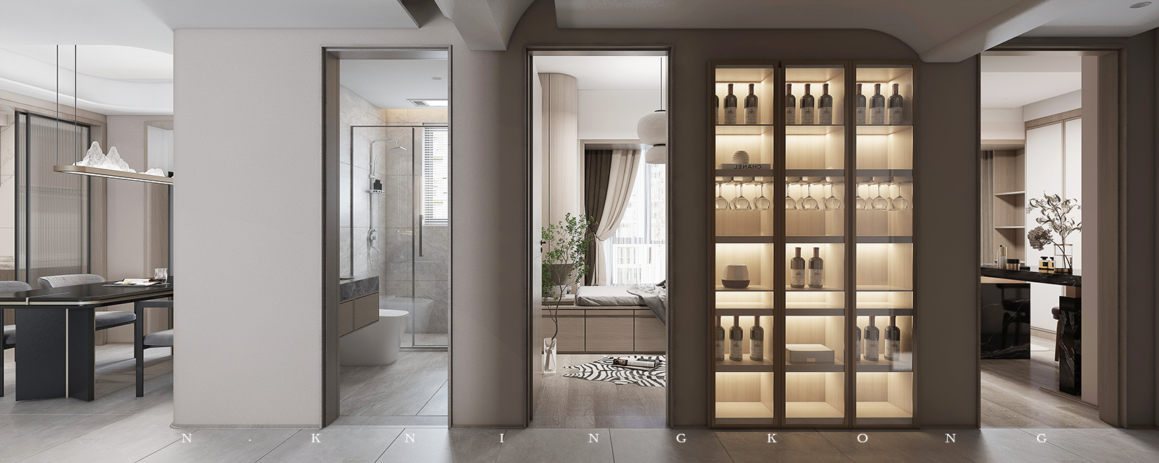 御景星城侘寂中式设计 | 自然融入，洗练纯粹-64