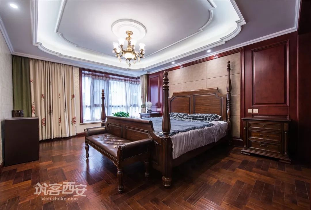 西安紫薇永和坊美式家居,设计师白聚强的茶艺收藏空间-42