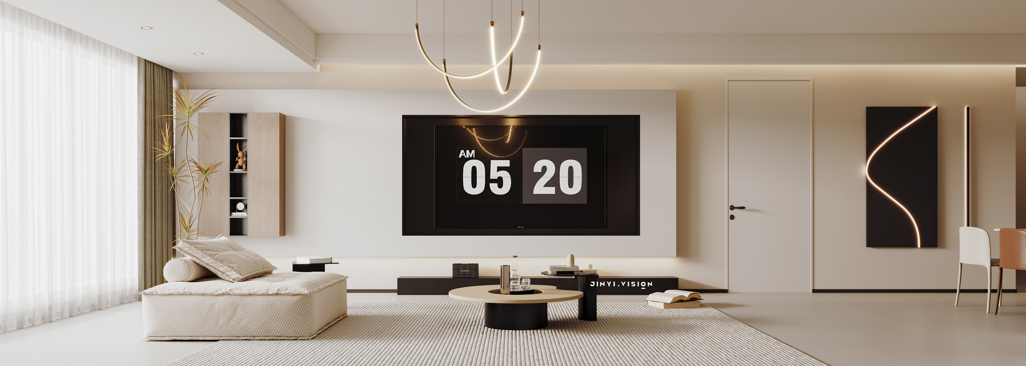 现代独栋别墅-8