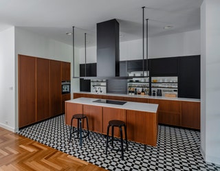 西班牙瓦伦西亚 280 平米复古公寓的重生-22