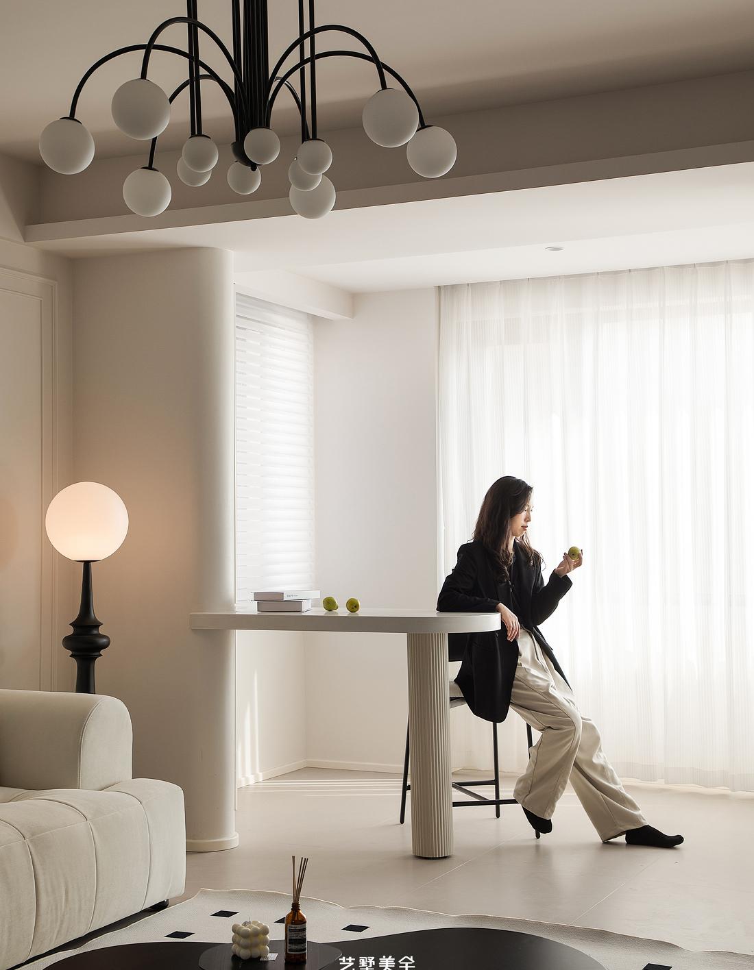 142㎡现代法式多功能客厅丨中国合肥丨艺墅美宅设计-25