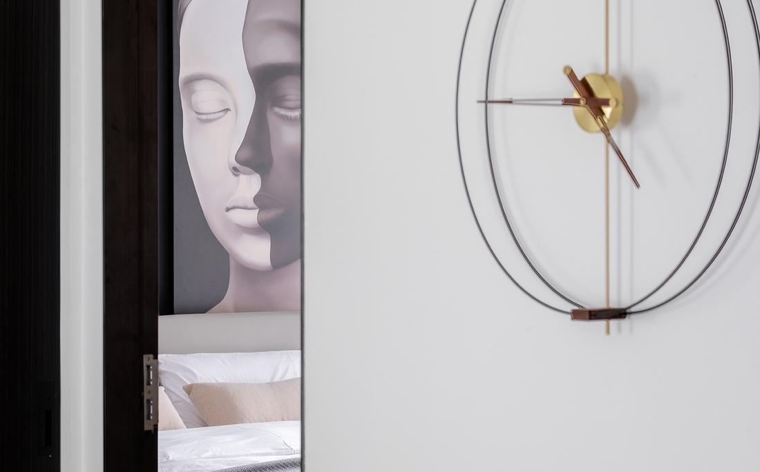 拆墙扩厅，110㎡简约设计师之家-17