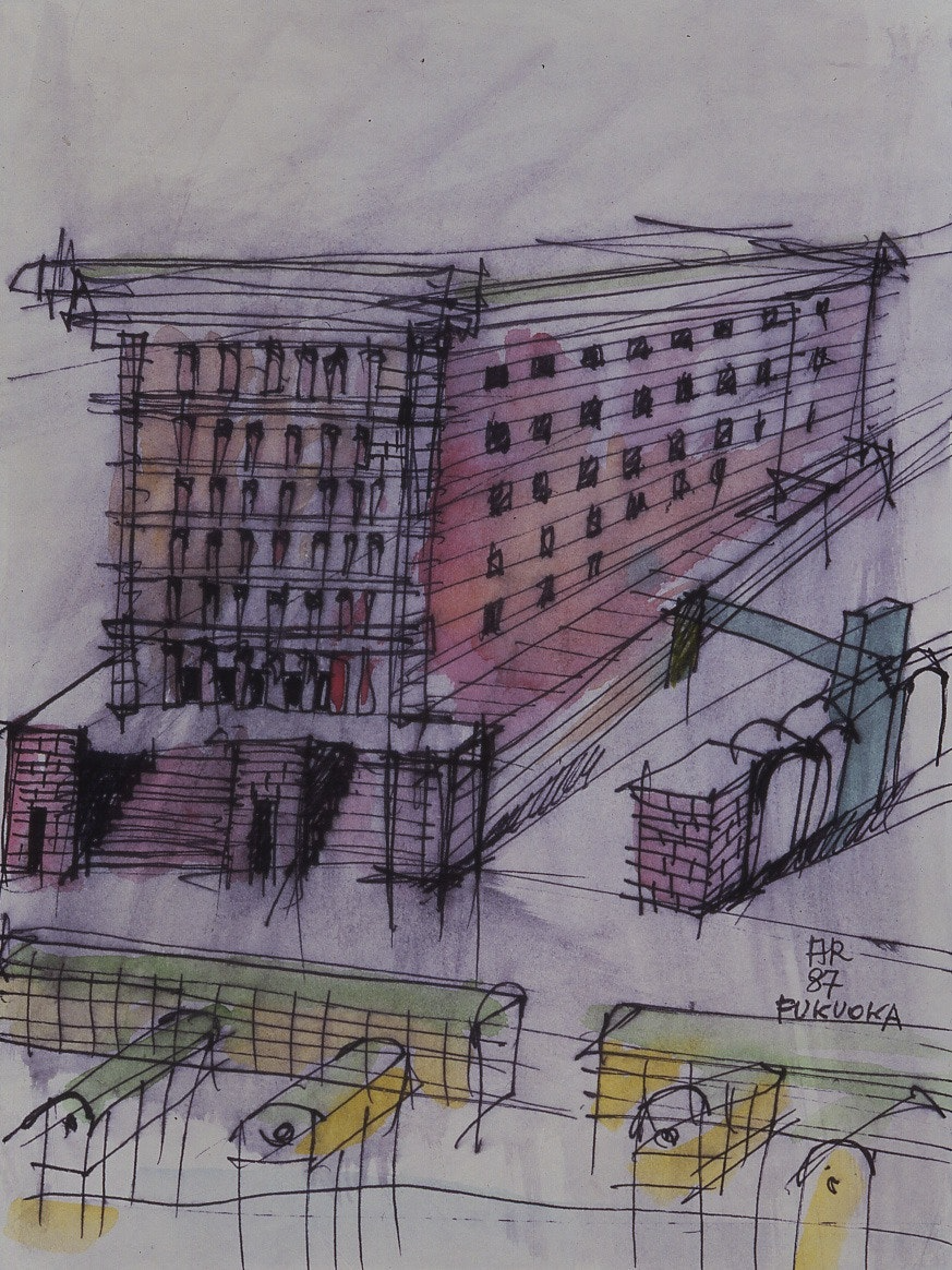 Il Palazzo 酒店丨日本福冈丨Aldo Rossi-59