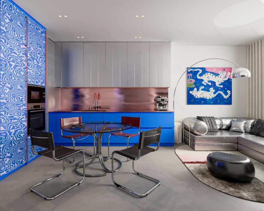 梅勒公寓(注:Mayler为特定人名或地名等,这里按音译处理,flat常见意为公寓) 丨RussiaKrasnodar-13