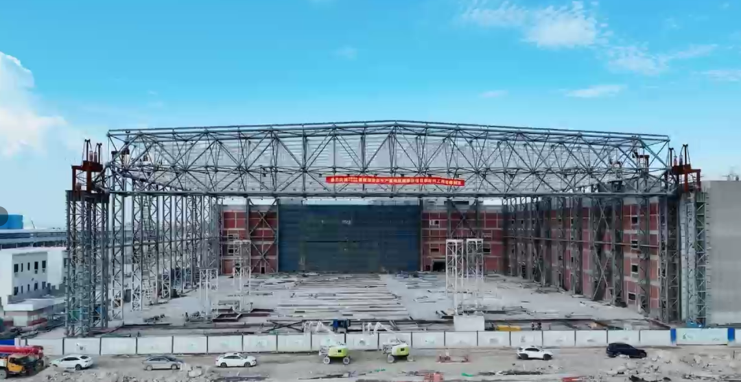 精品动态|中建钢构给飞机“医院”盖上“钢铁穹顶”-75
