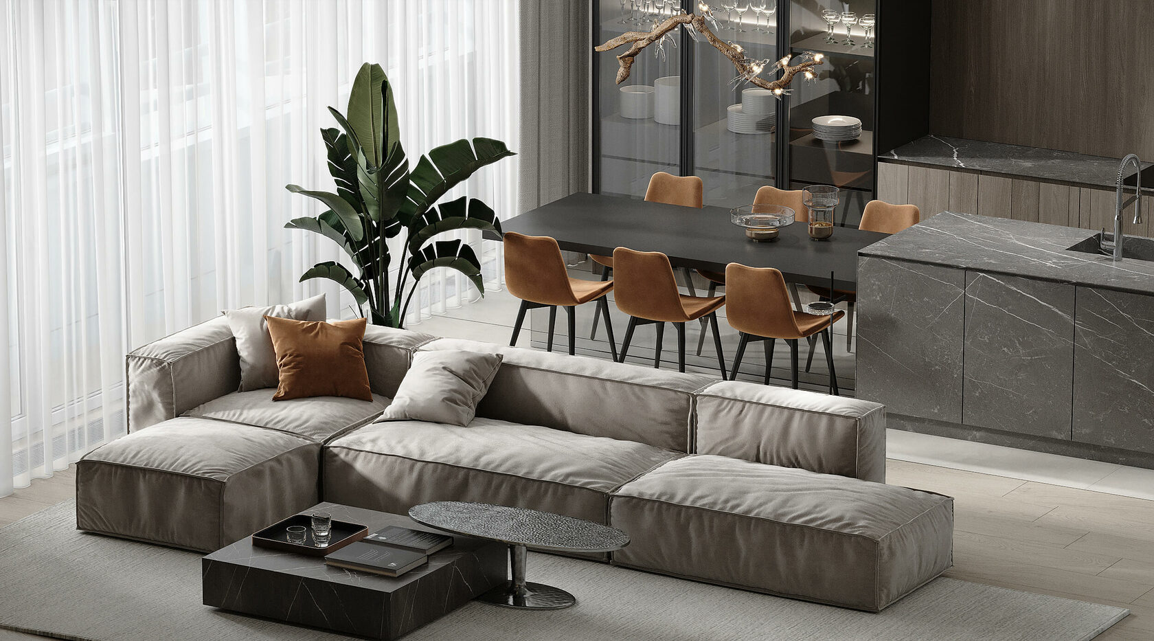 160㎡大平米住宅设计-4