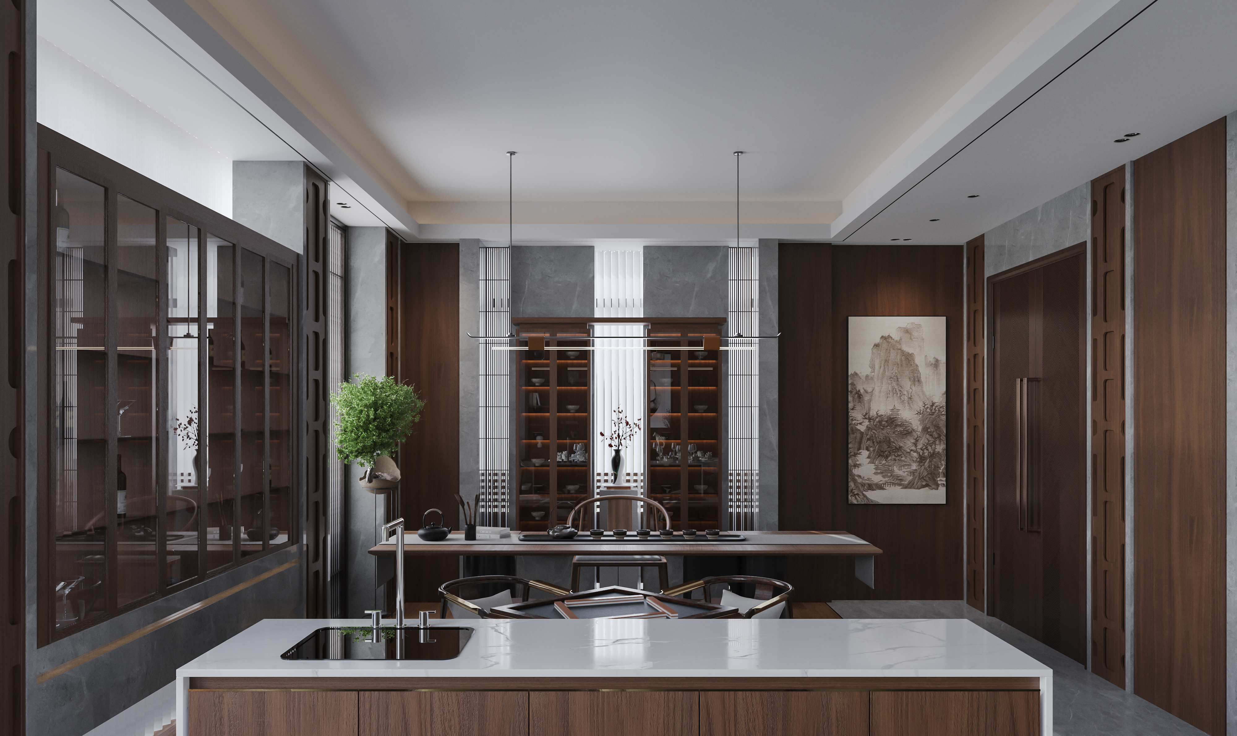 简雅新中式，诗意流转，端庄大气！-7