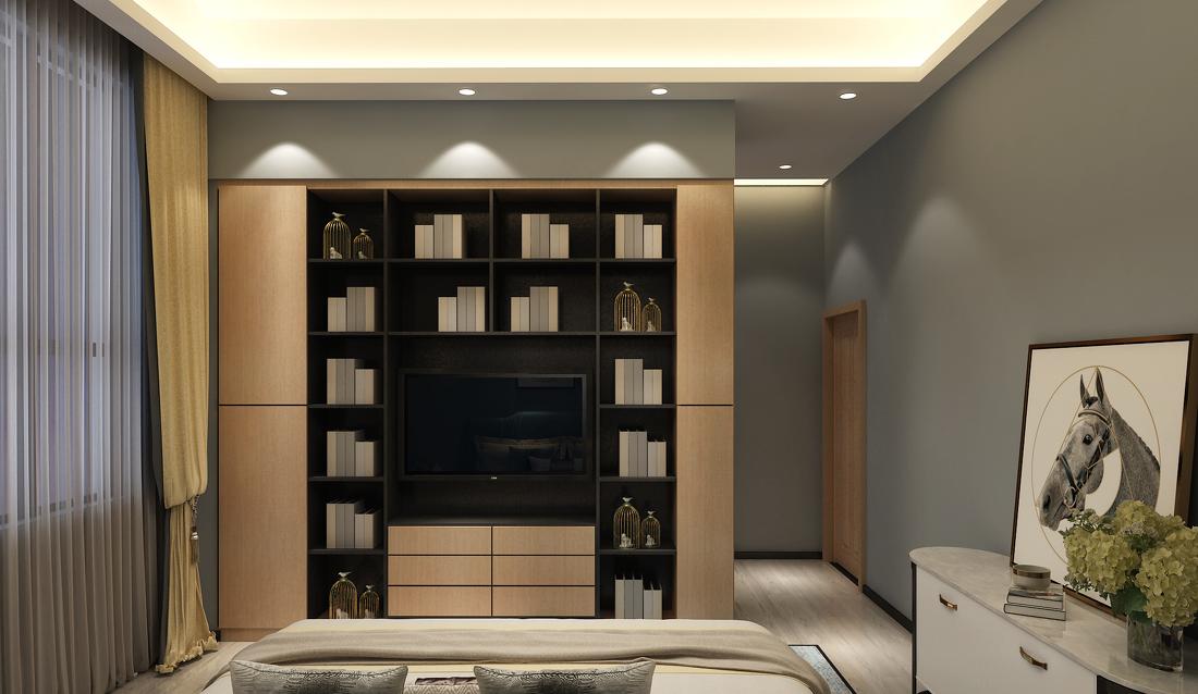 彭下欢设计·蒋先生新中式(御景庄园)-42