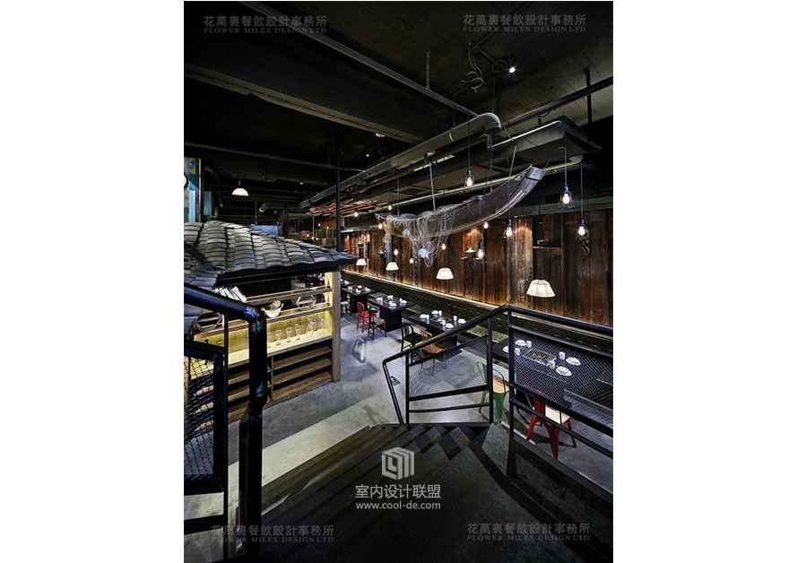 深圳花万里餐饮策划设计|复古工业风——不一样的怀旧文艺范儿-38