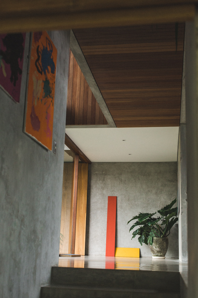 印度尼西亚巴厘岛“混凝土与木材的共生”住宅-47