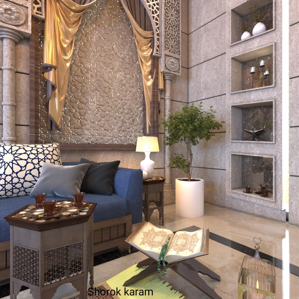 Islamic Council ues max, vray, and ps-4