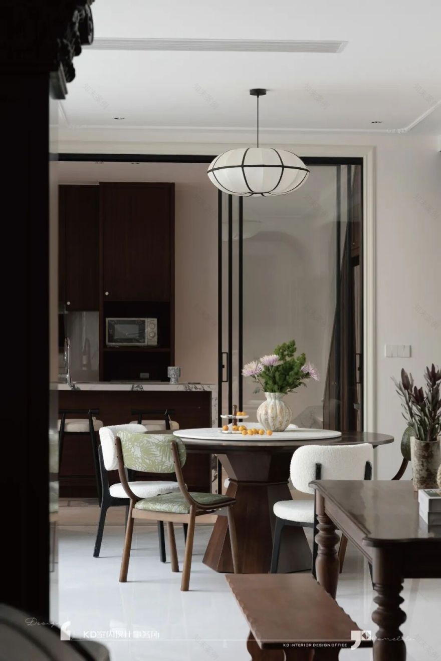 紫云台380㎡合院别墅·法式中古丨中国重庆丨KD室内设计事务所-44