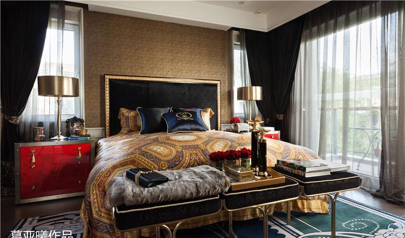 LSDInteriorDesign丨拜占庭艺术绽放万科翡翠别墅-12