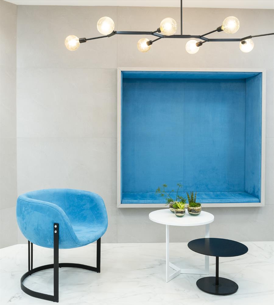 Sykes 办公室 | 激光穿孔金属板打造科技感接待区-7