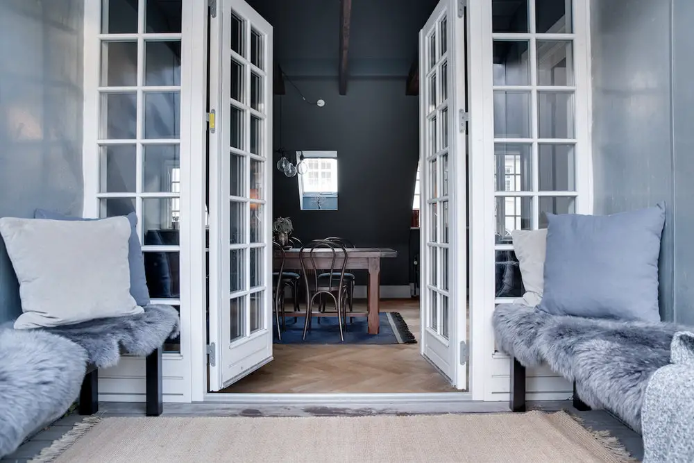 丹麦蓝色公寓 | 宁静的禅意空间-19