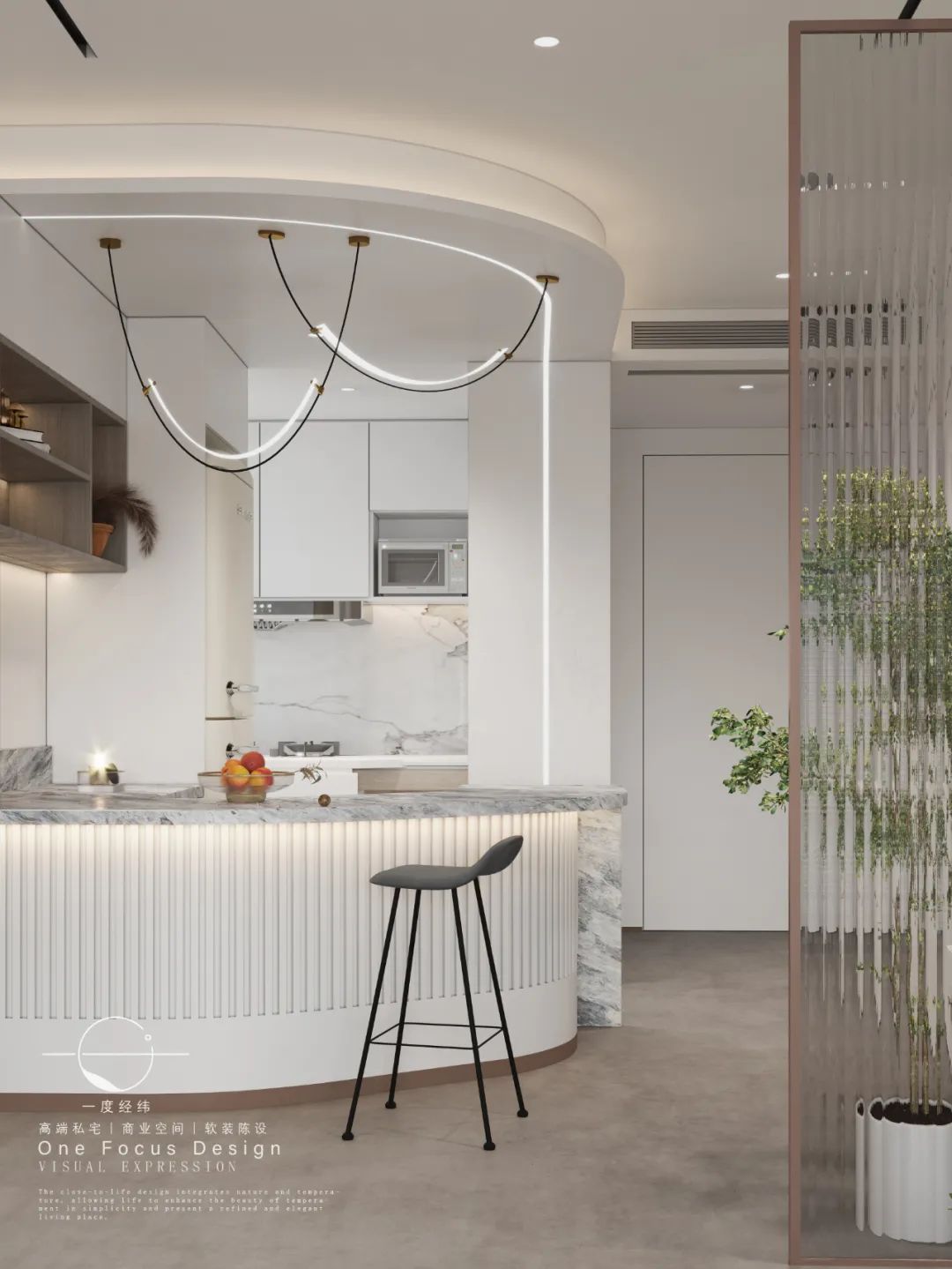星航华府二期·简约艺术空间丨一度经纬设计-21