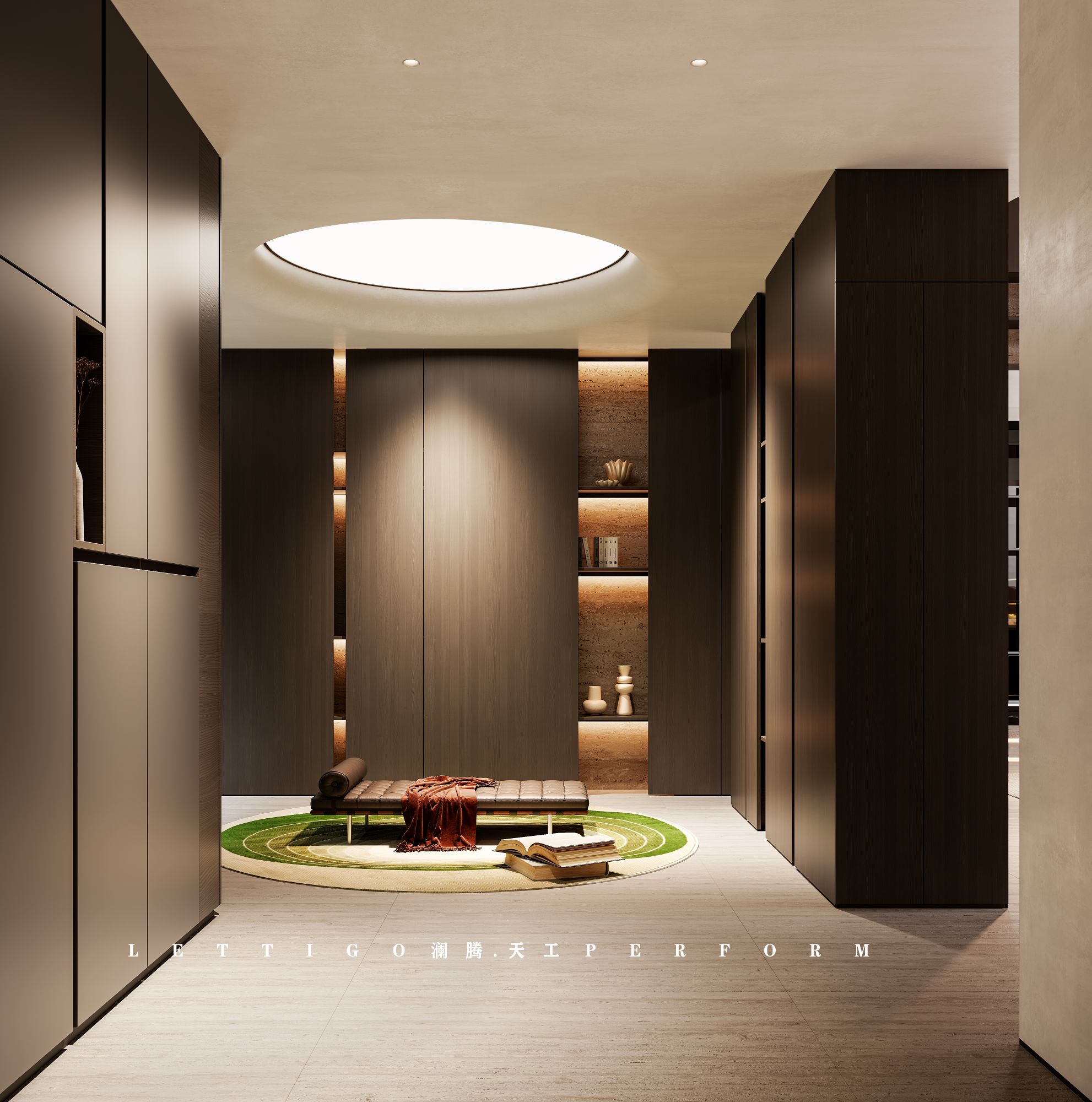 简约意式别墅大宅，生活本该如此精致-3