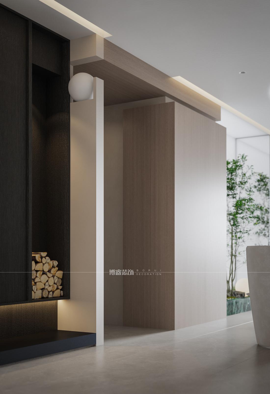 极简奶油私宅设计丨中国广州丨博睿设计-0