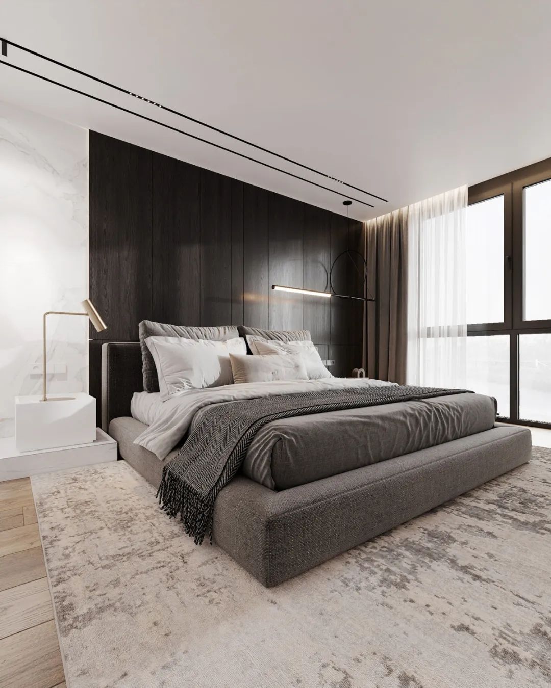 127㎡顶层复式简约干练公寓设计丨KYDE.architects-64