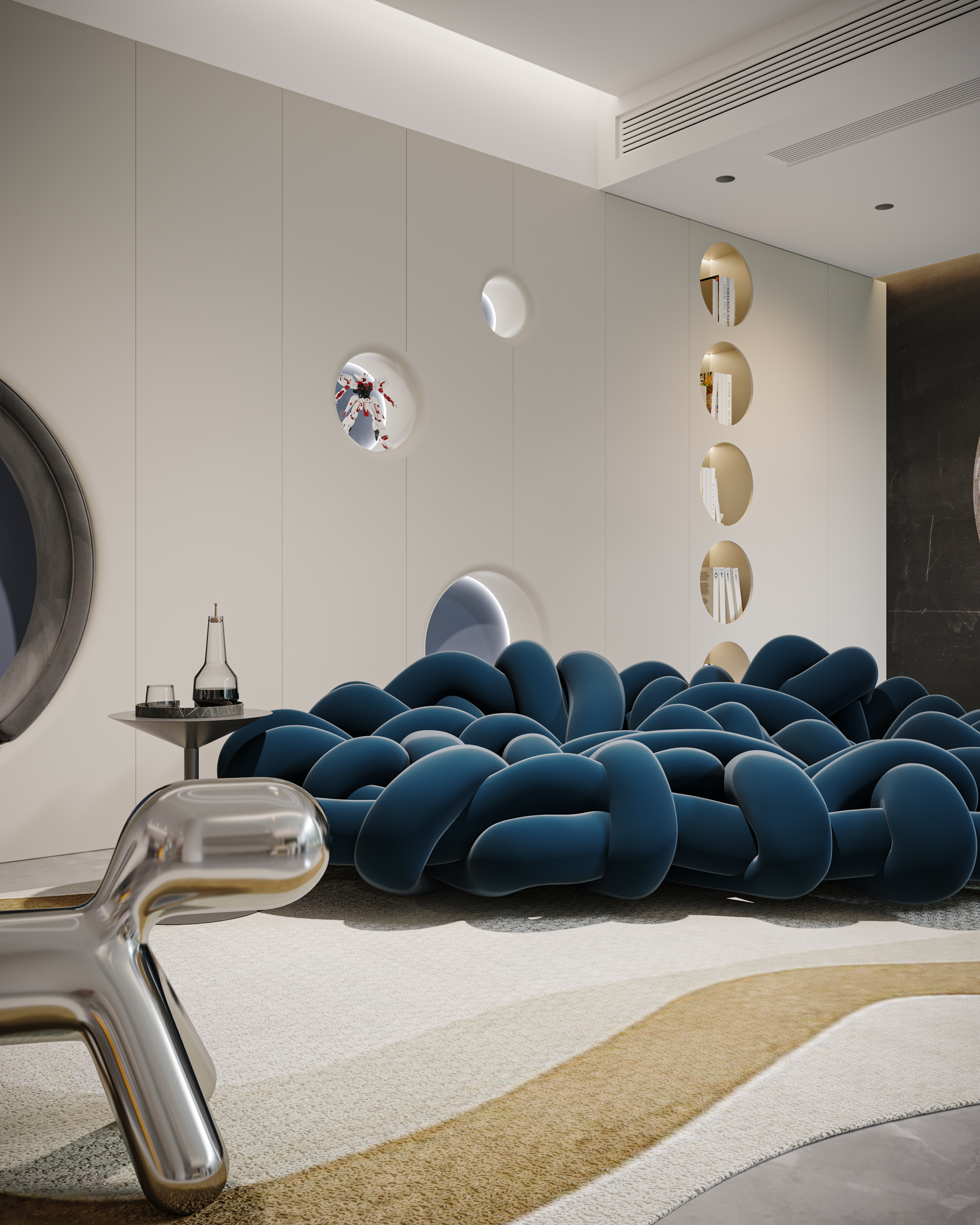 轻奢风格效果图作品丨冈舍小李-5