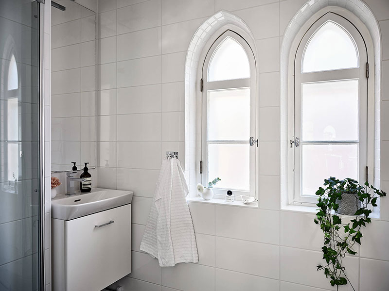 哥德堡 35 平米浪漫公寓,英式红砖建筑内的温馨天地-17