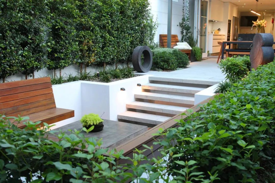 下沉式庭院 · 打破空间界限,创造自然舒适之家丨天古装饰 TG 码 3 中心-15
